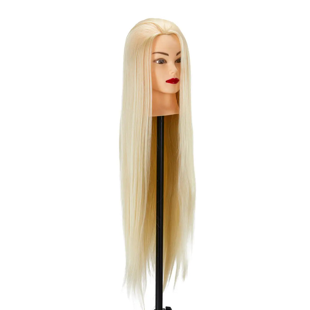 Friseur-Trainingskopf Gabbiano WZ2 mit synthetischem Haar Farbe 613# Länge 24’’