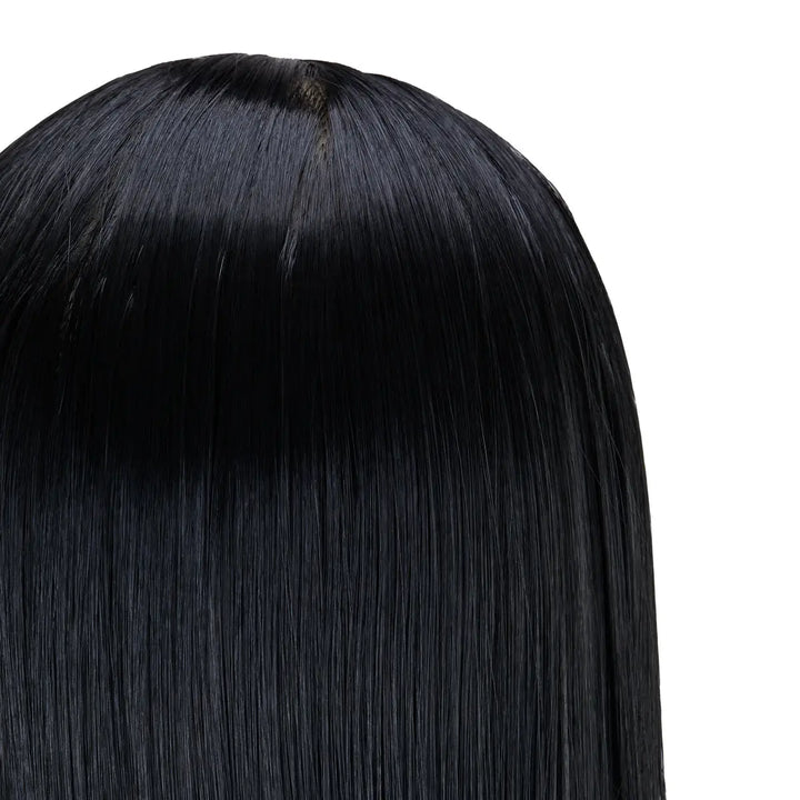 Friseur-Trainingskopf von Gabbiano WZ2 mit synthetischem Haar Farbe 1# Länge 24’’