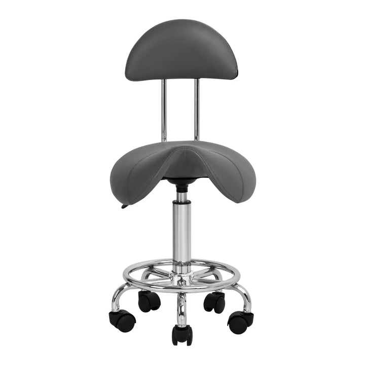 Friseur- und Kosmetikhocker 6001 Grau - Friseurhocker