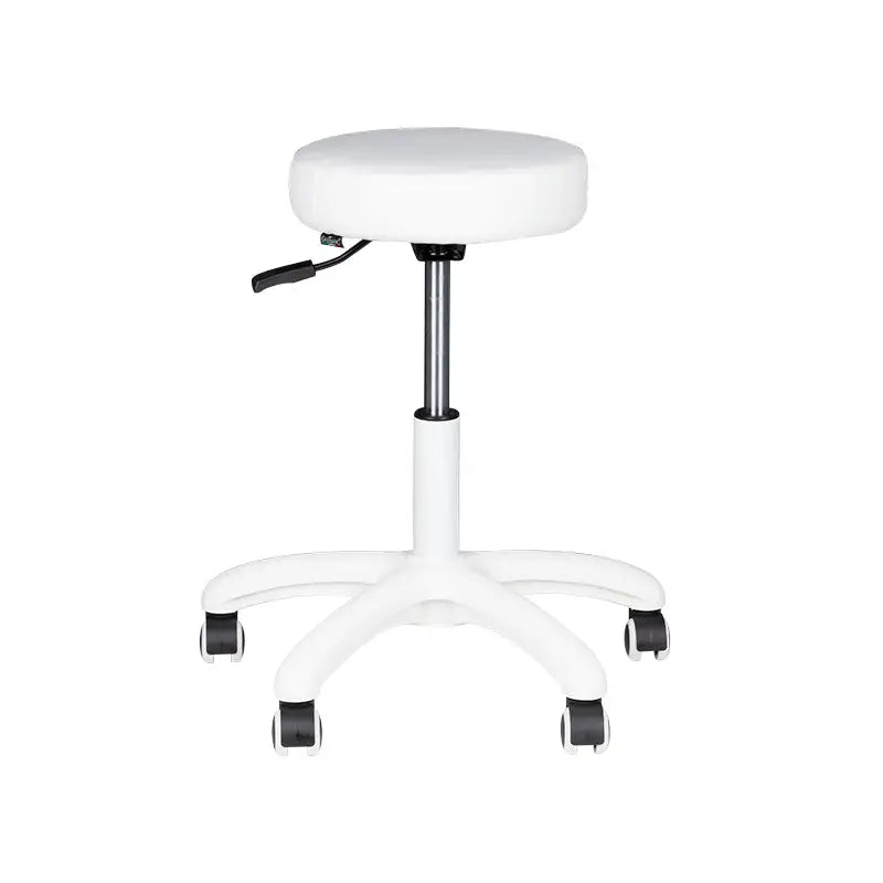 Friseur- und Kosmetikhocker AM-303-2 Weiß - Friseurhocker