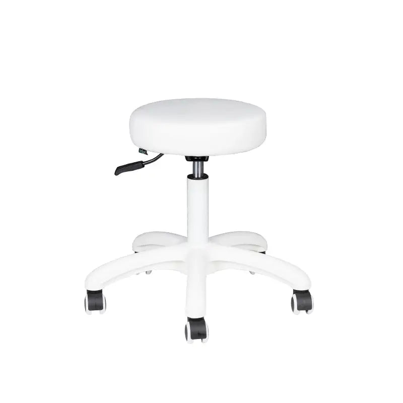 Friseur- und Kosmetikhocker AM-303-2 Weiß - Friseurhocker