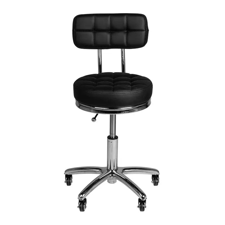 Friseur- und Kosmetikhocker AM-877 Schwarz - Friseurhocker