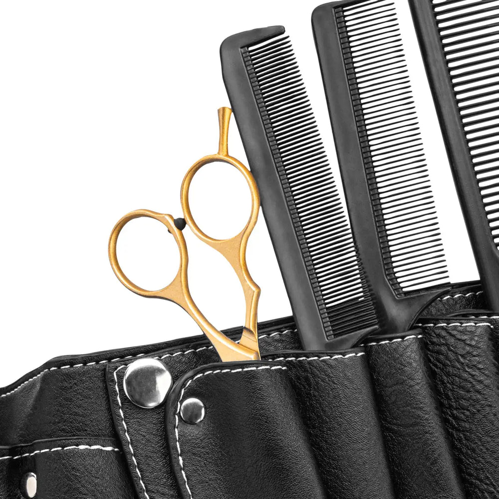Friseur-Werkzeug-Gürteltasche T10 Schwarz - Werkzeugtaschen