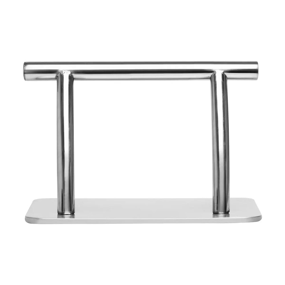 Friseurhocker L005S Silber