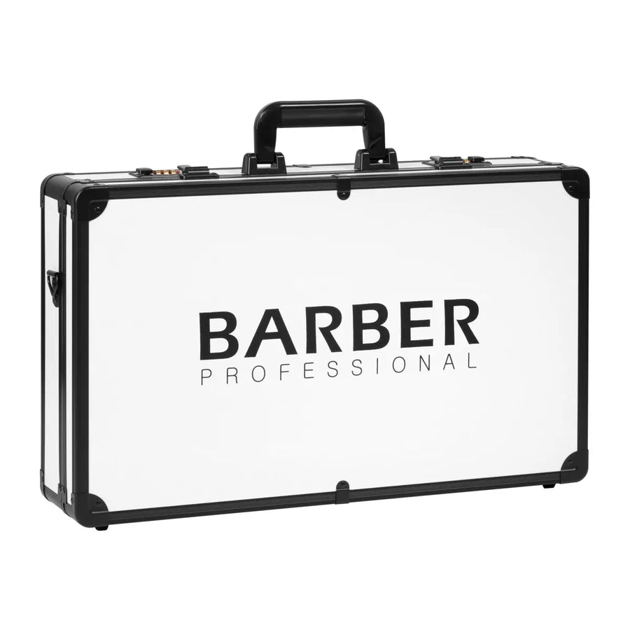Friseurkoffer weiß schwarz - Friseurkoffer