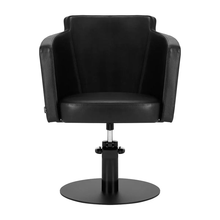 Friseurstuhl Gabbiano Roma Schwarz
