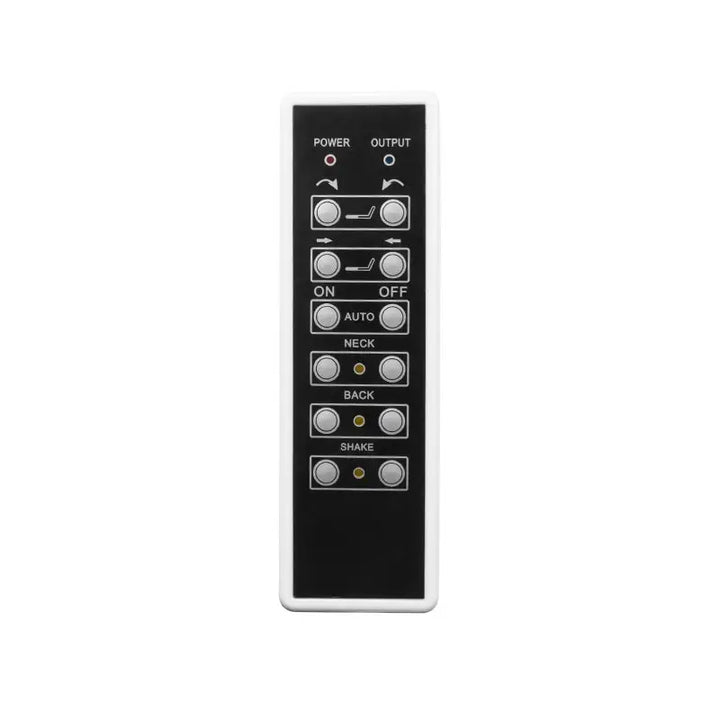 Schwarz-weißer Fernbedienung für Fusspflegestuhl Pediküre Spa AS-122 mit Massagefunktion