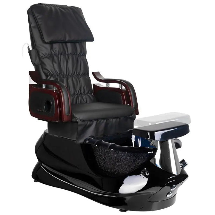 Fußpflegestuhl Pediküre SPA AS-261 Schwarz mit Massagefunktion