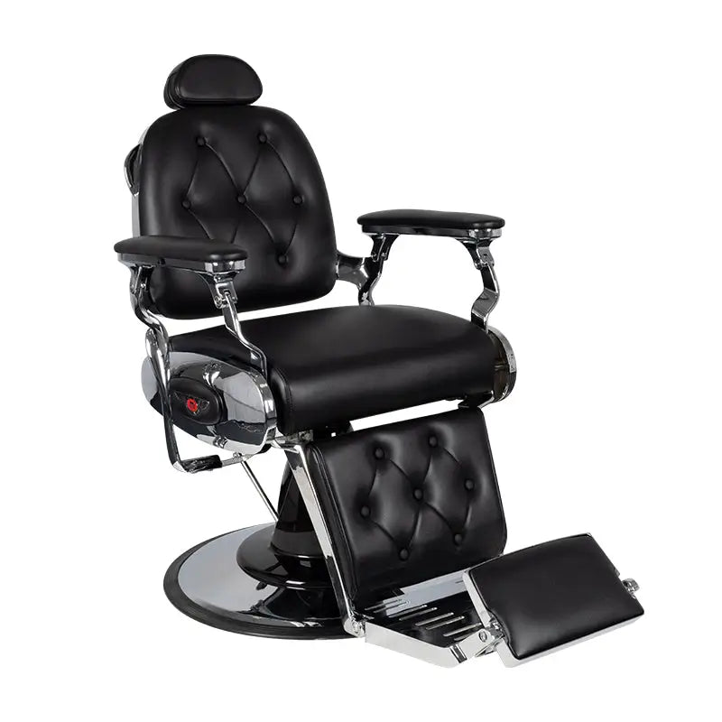 Gabbiano Barberstuhl Pietro schwarz - Barberstuhl