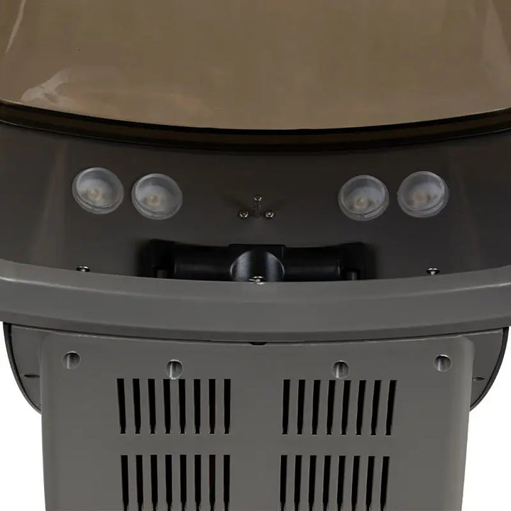 Gabbiano Dampfhaube 408D Hängend Schwarz - Dampfhaube