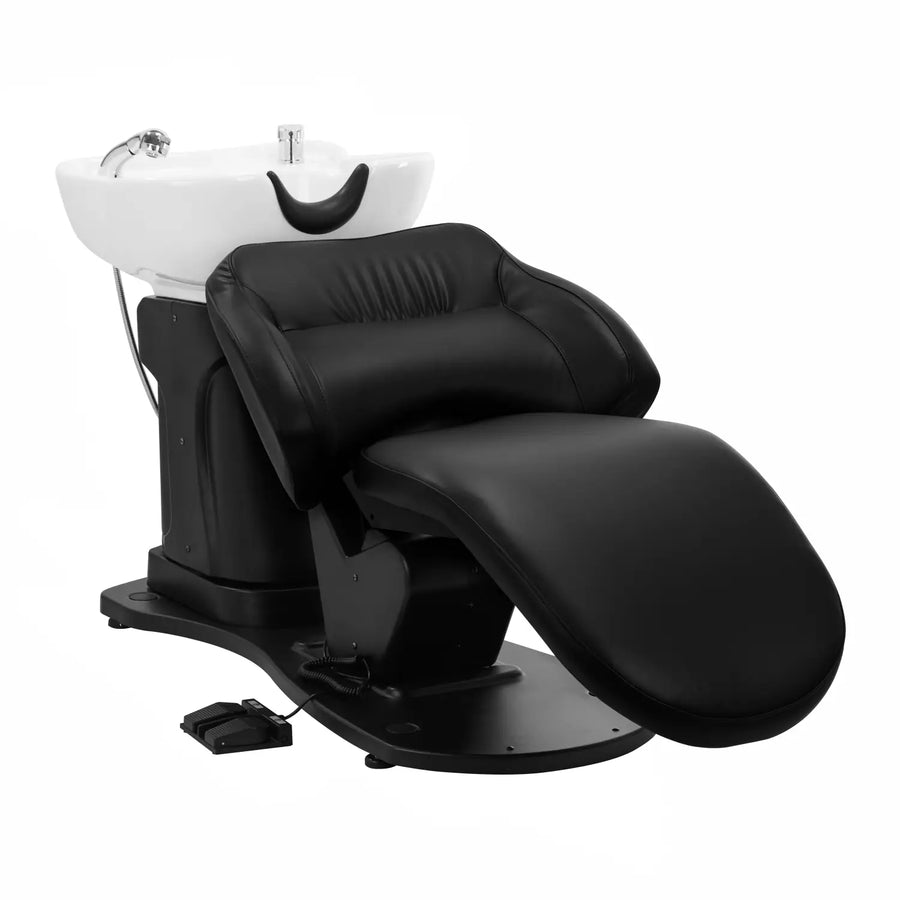 Gabbiano elektrische Friseurwäsche TRYCHO schwarz - Friseurwäsche