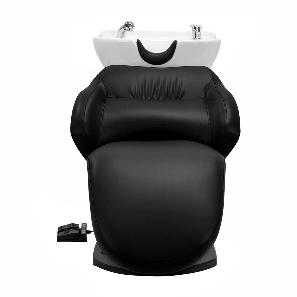 Gabbiano elektrische Friseurwäsche TRYCHO schwarz - Friseurwäsche