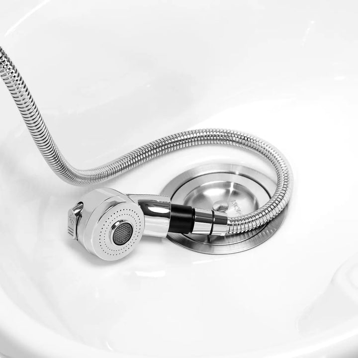 Gabbiano elektrische Friseurwaschanlage TRYCHO braun - Friseurwaschanlage