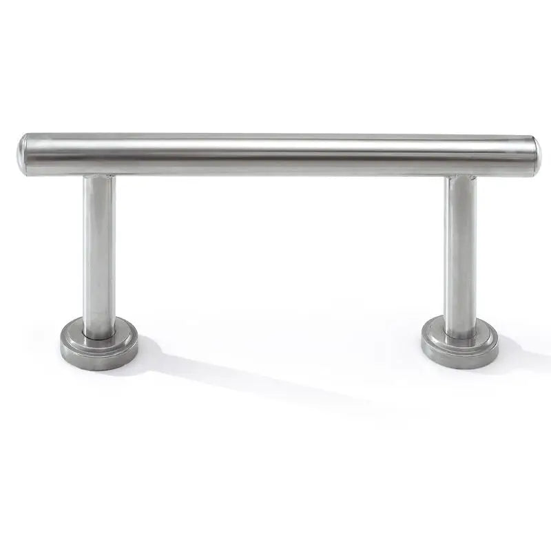 Brushed metal grab bar Gabbiano Friseur-Fussstütze 90 Inox für sicheren Halt
