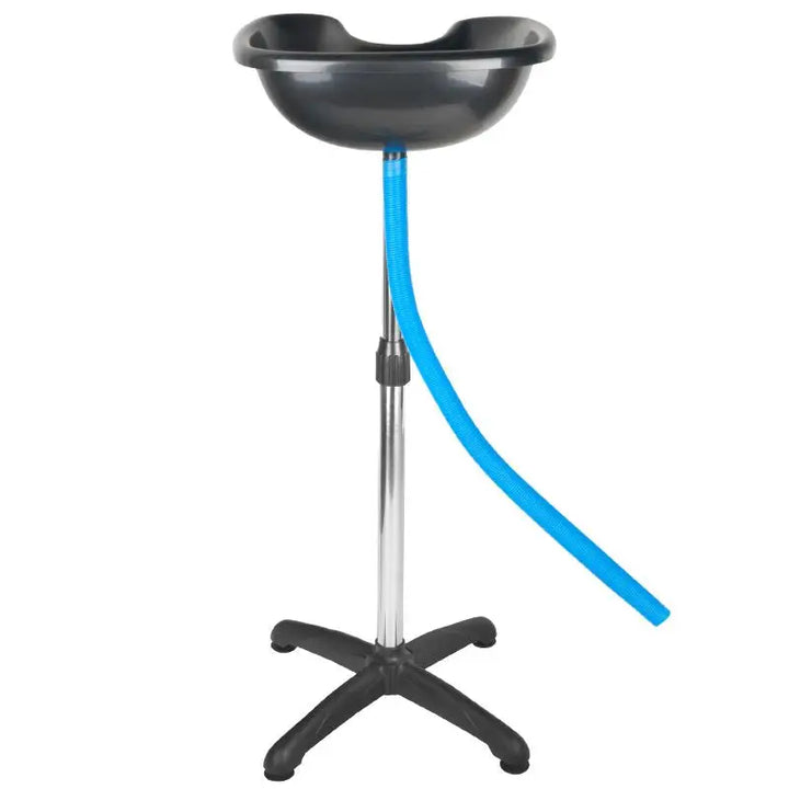 Portable Haarwaschbecken Gabbiano Friseur-Roll-Waschbecken mit Stativ 128
