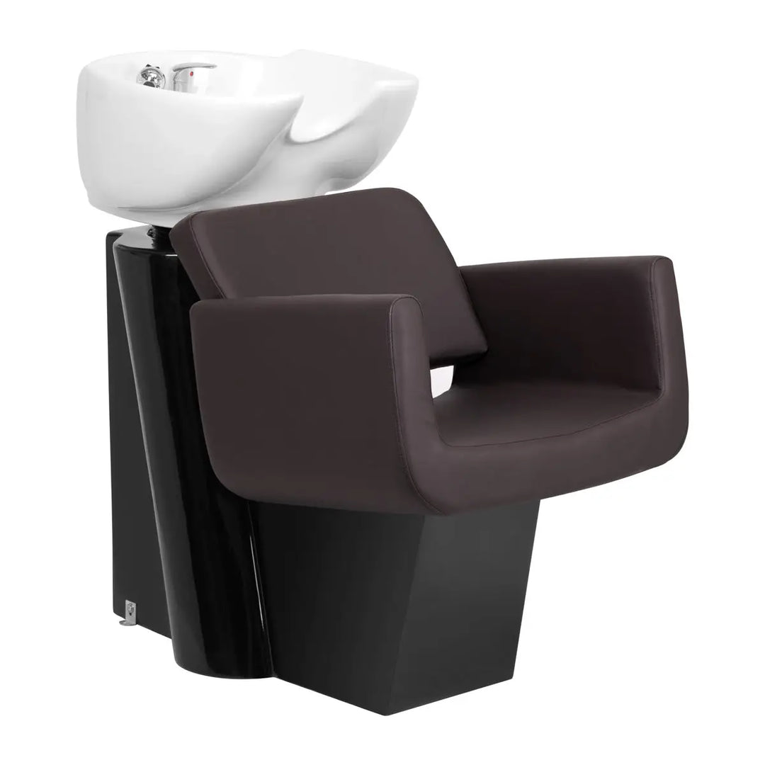 Salon Shampoo Stuhl für Gabbiano Friseur-Waschanlage Helsinki Braun