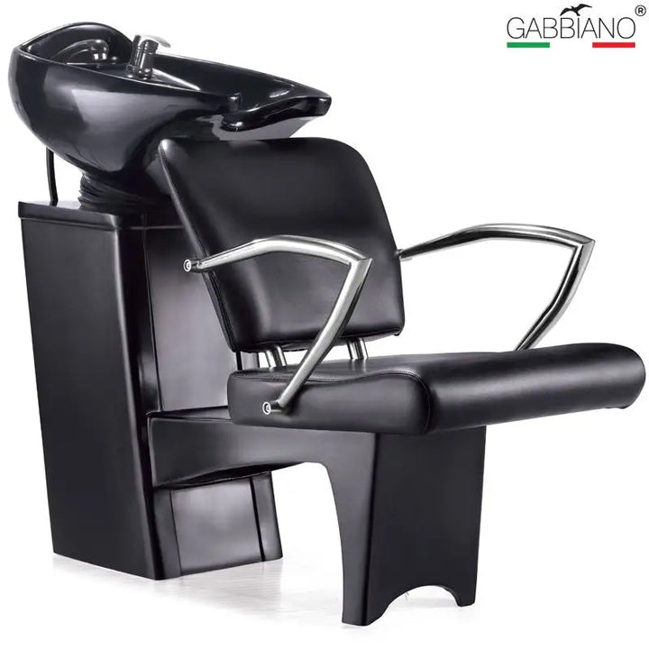 Schwarzer Friseursalon Shampoo-Stuhl im Gabbiano Q-2278 Waschanlage Design
