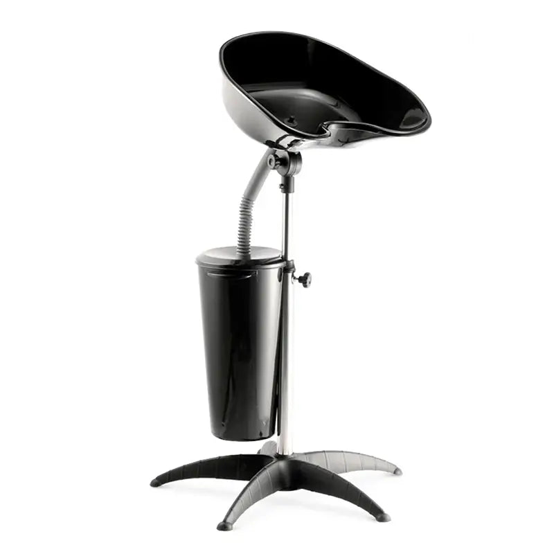 Schwarz tragbarer Friseursalon Shampoo Waschbecken Gabbiano FT35-1