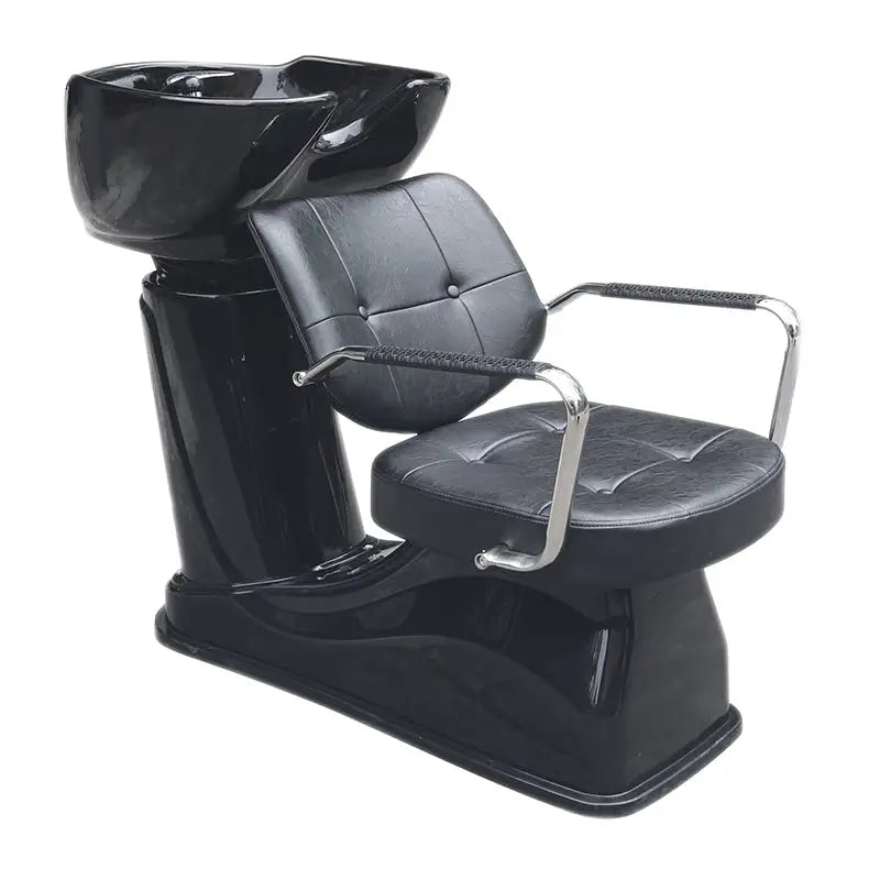 Gabbiano Friseur-Waschanlage Vigo Schwarz - Friseur-Waschbecken