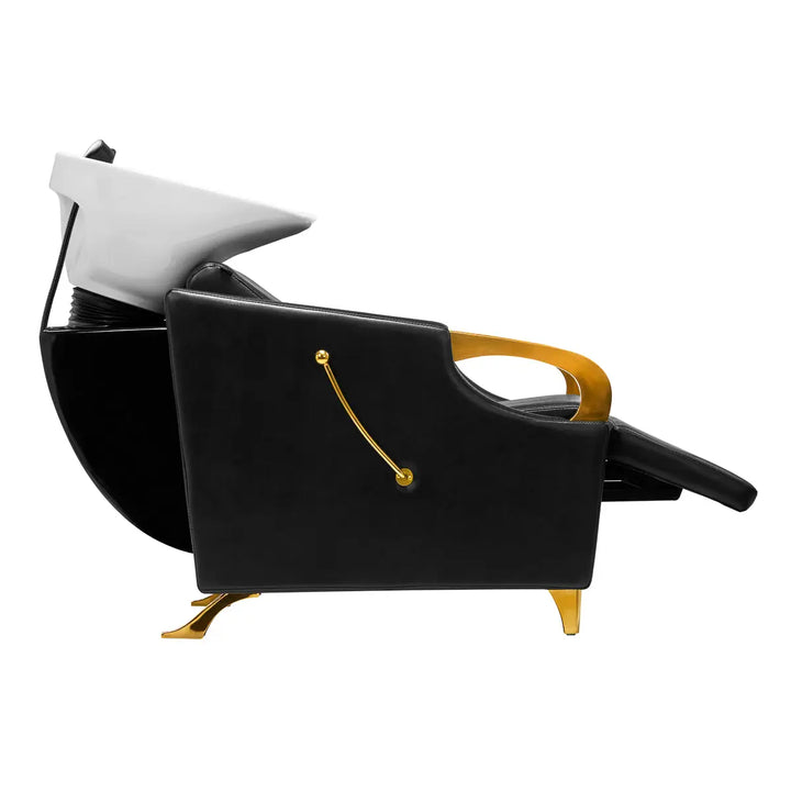 Gabbiano Friseur-Waschmaschine C019G schwarz - Friseurwaschanlage