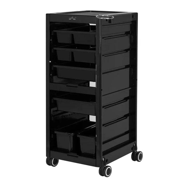 Gabbiano Friseurassistent 68A schwarz - Friseurwagen