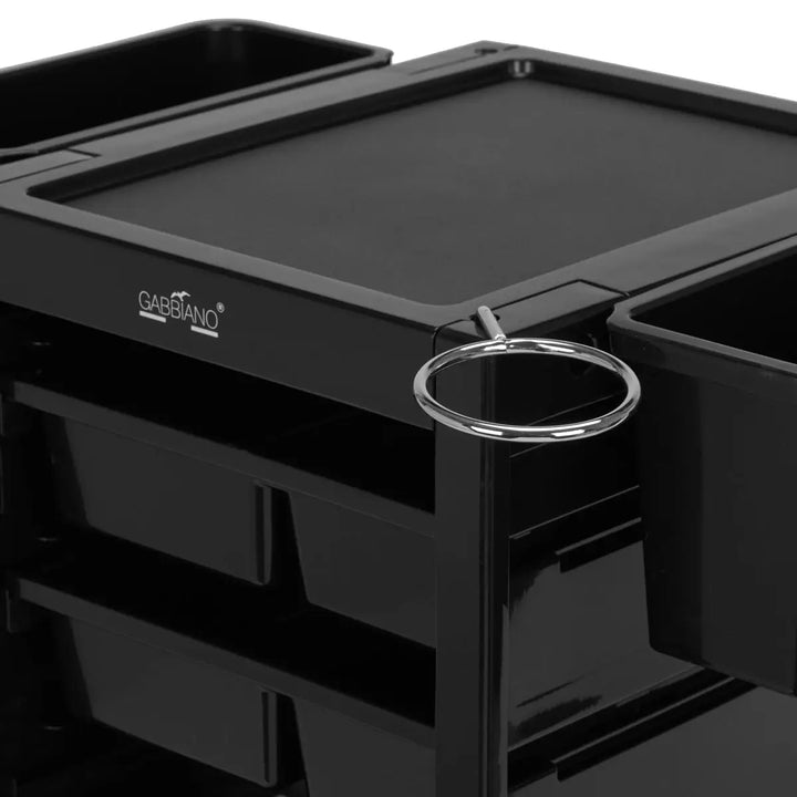 Gabbiano Friseurassistent 68A schwarz - Friseurwagen
