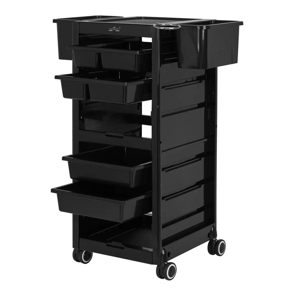 Gabbiano Friseurassistent 68A schwarz - Friseurwagen