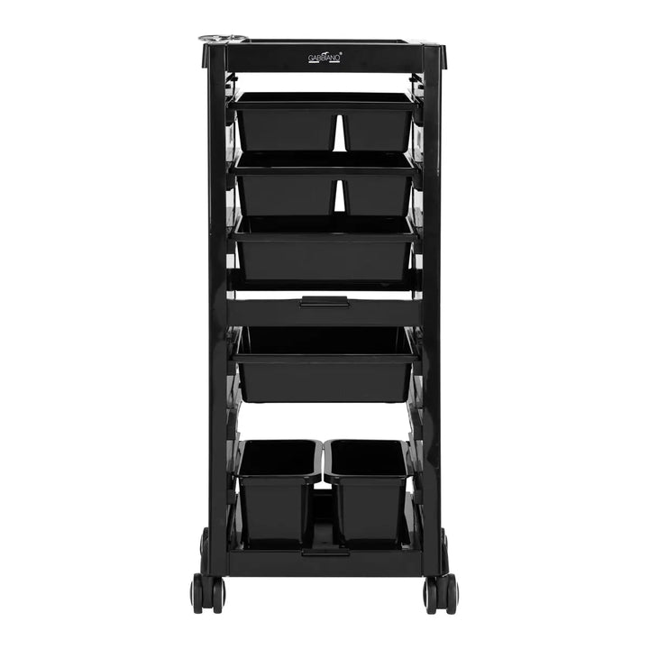 Gabbiano Friseurassistent 68A schwarz - Friseurwagen