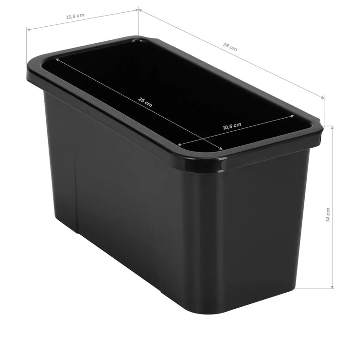 Gabbiano Friseurassistent 68A schwarz - Friseurwagen