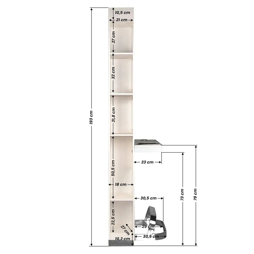 Gabbiano Friseurbedienplatz b058 perlen - Friseurbedienplatz