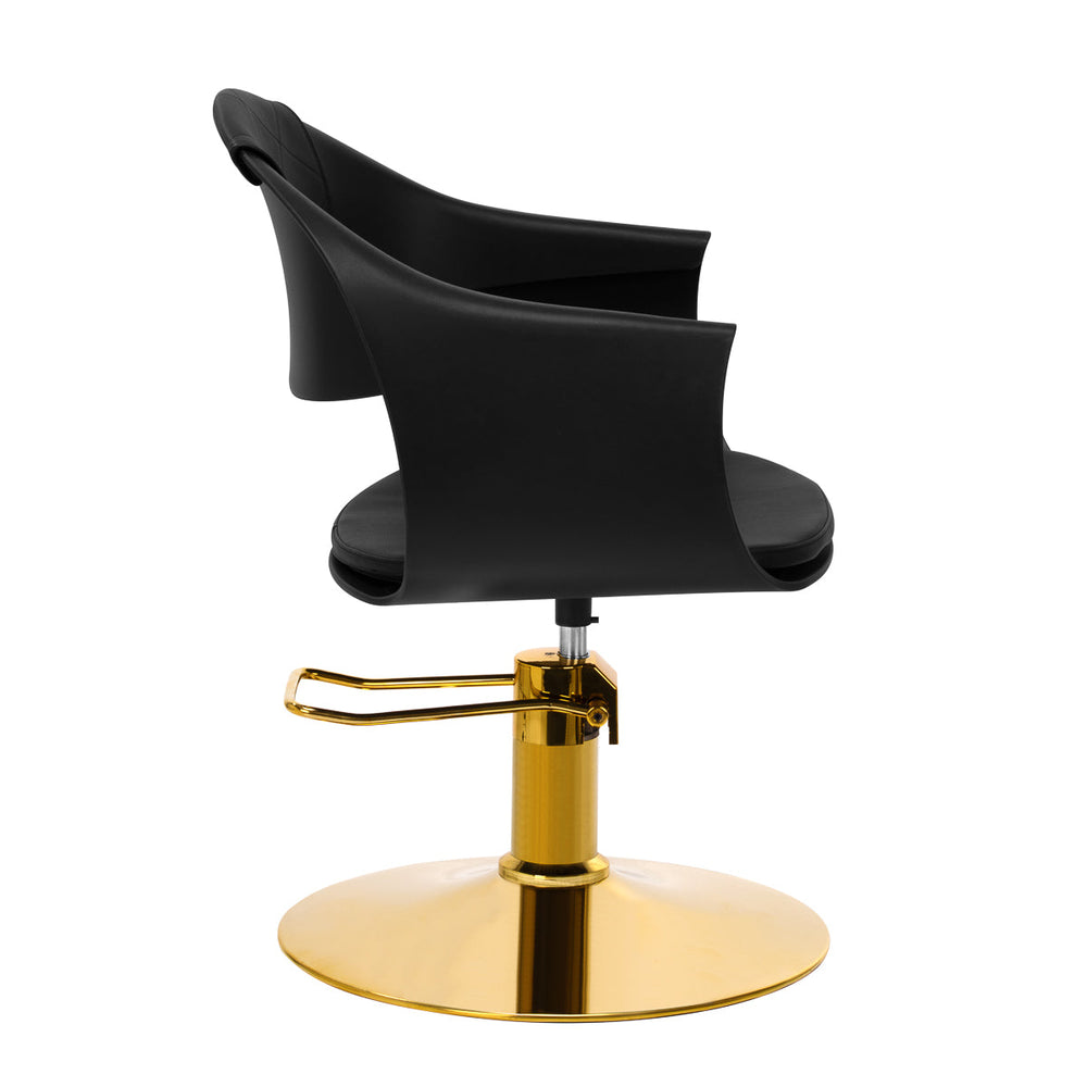 Gabbiano Friseurstuhl A364 schwarz