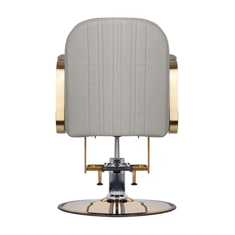 Gabbiano Friseurstuhl Acri Gold-Beige - Friseursessel