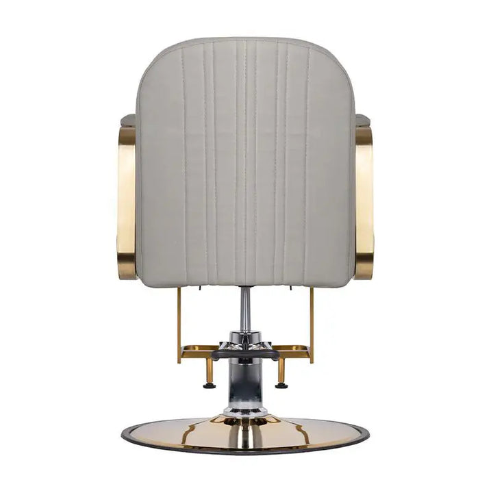 Gabbiano Friseurstuhl Acri Gold-Beige - Friseursessel