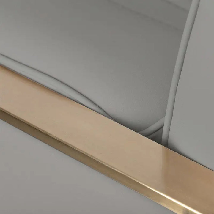 Gabbiano Friseurstuhl Acri Gold-Beige - Friseursessel