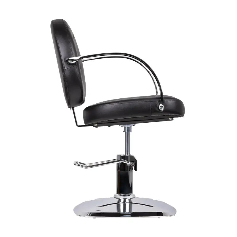 Gabbiano Friseurstuhl Asti Schwarz - Friseurstuhl