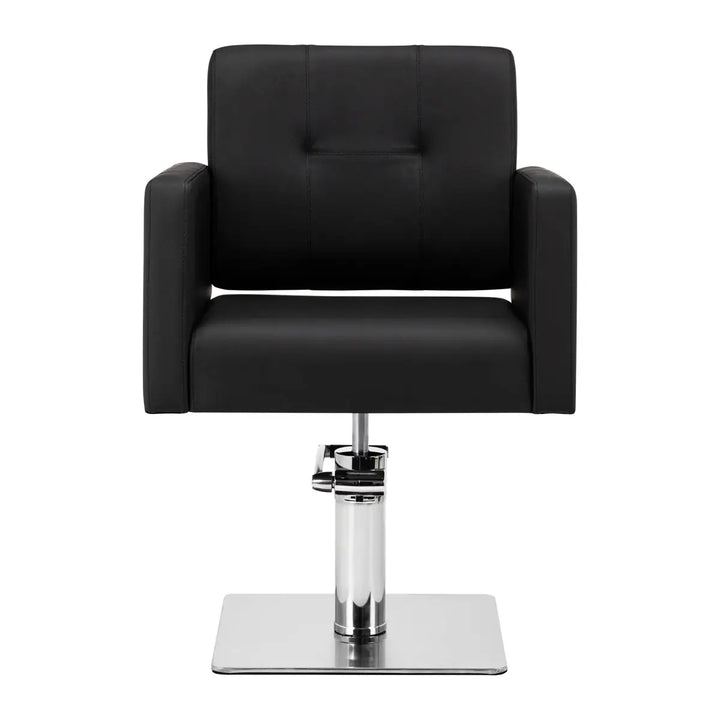 Gabbiano Friseurstuhl Bergamo Schwarz - Friseurstuhl