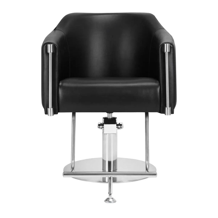 Gabbiano Friseurstuhl Burgos Schwarz - Friseurstuhl