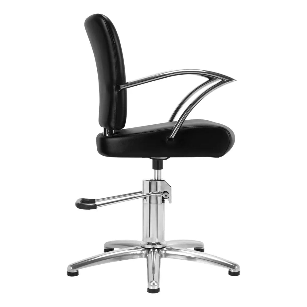 Gabbiano Friseurstuhl Dallas Schwarz - Friseurstuhl
