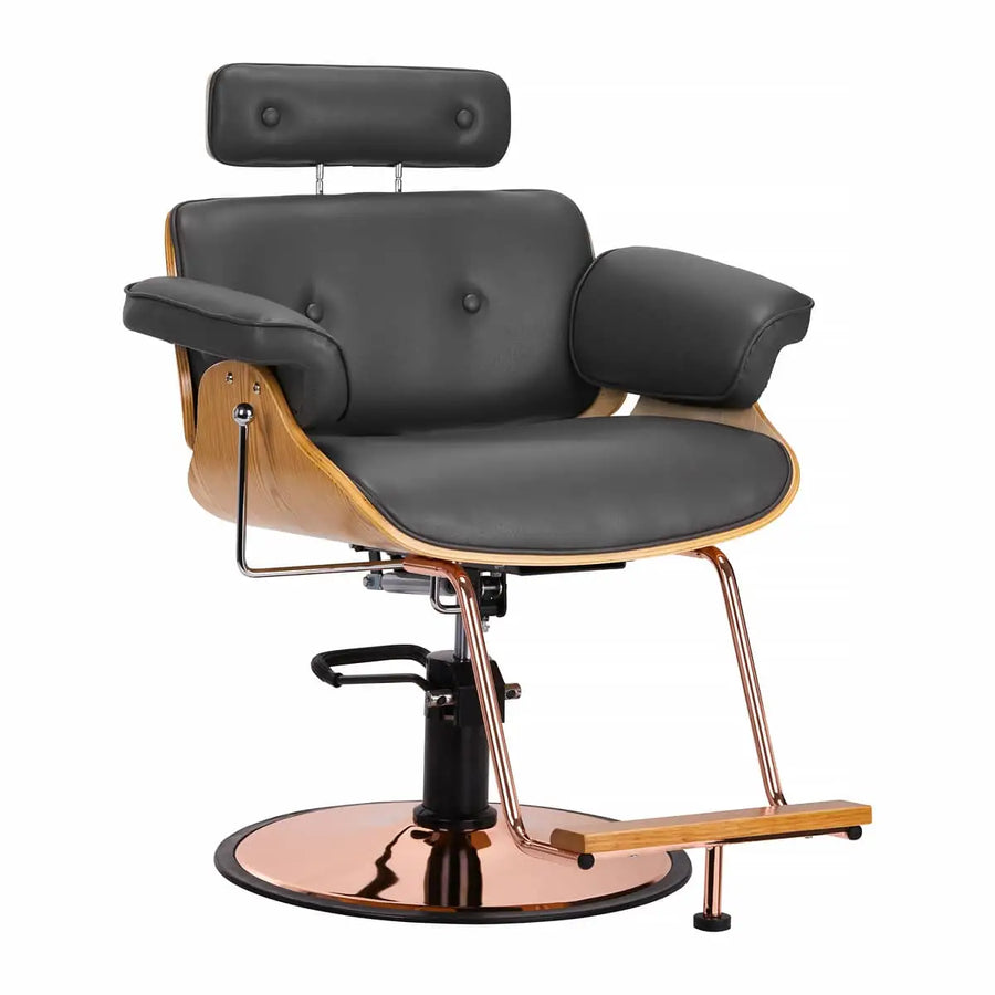 Gabbiano Friseurstuhl Florence Grau - Friseurstuhl