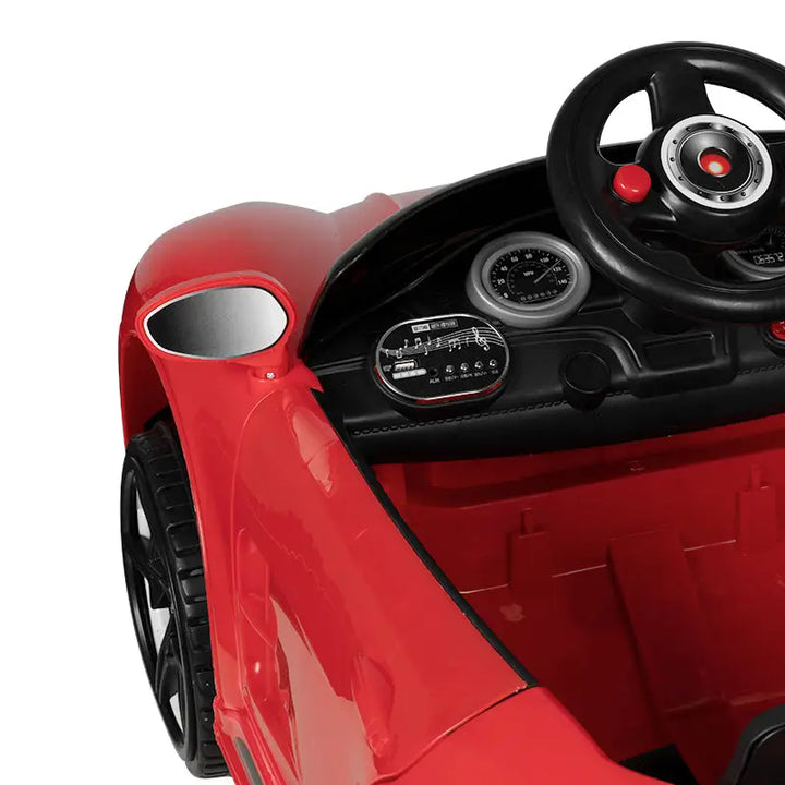 Gabbiano Friseurstuhl für Kinder Auto Porsche rot - Friseurstuhl für Kinder