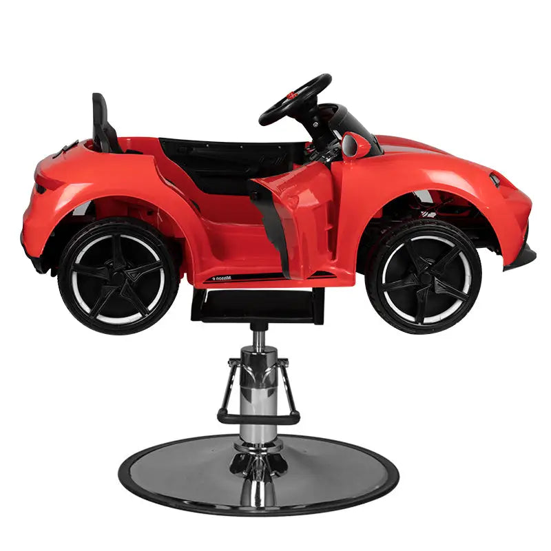 Gabbiano Friseurstuhl für Kinder Auto Porsche rot - Friseurstuhl für Kinder