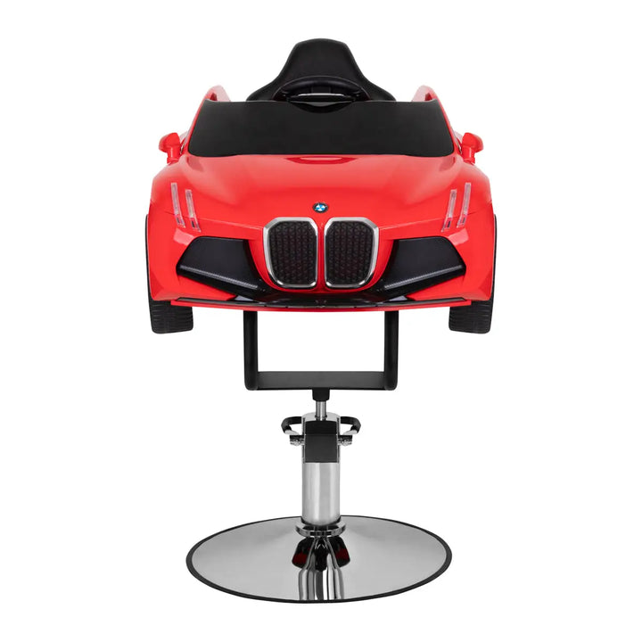 Gabbiano Friseurstuhl für Kinder BMW Auto Rot - Friseurstuhl für Kinder