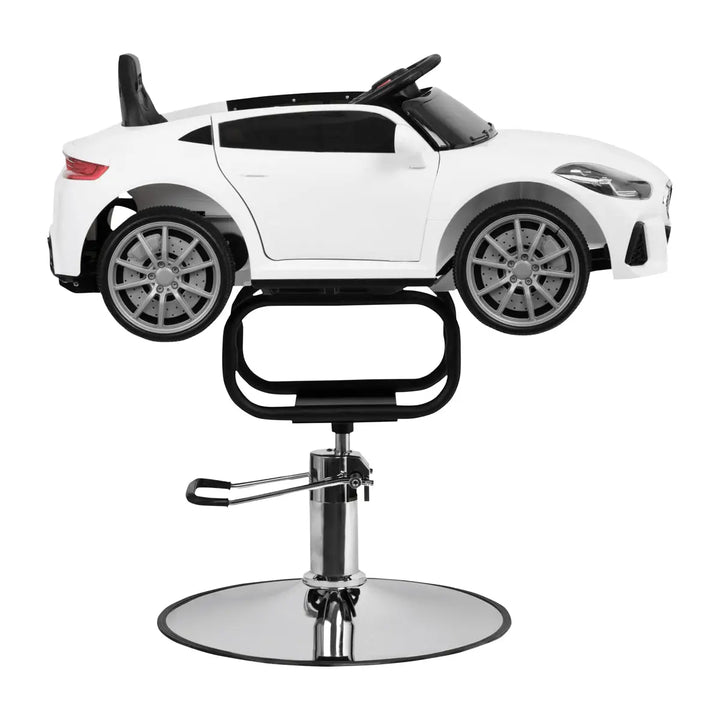 Gabbiano Friseurstuhl für Kinder BMW Auto Weiß - Friseurstuhl für Kinder