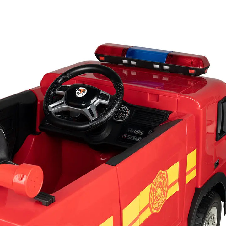 Gabbiano Friseurstuhl für Kinder Feuerwehr - Friseurstuhl für Kinder
