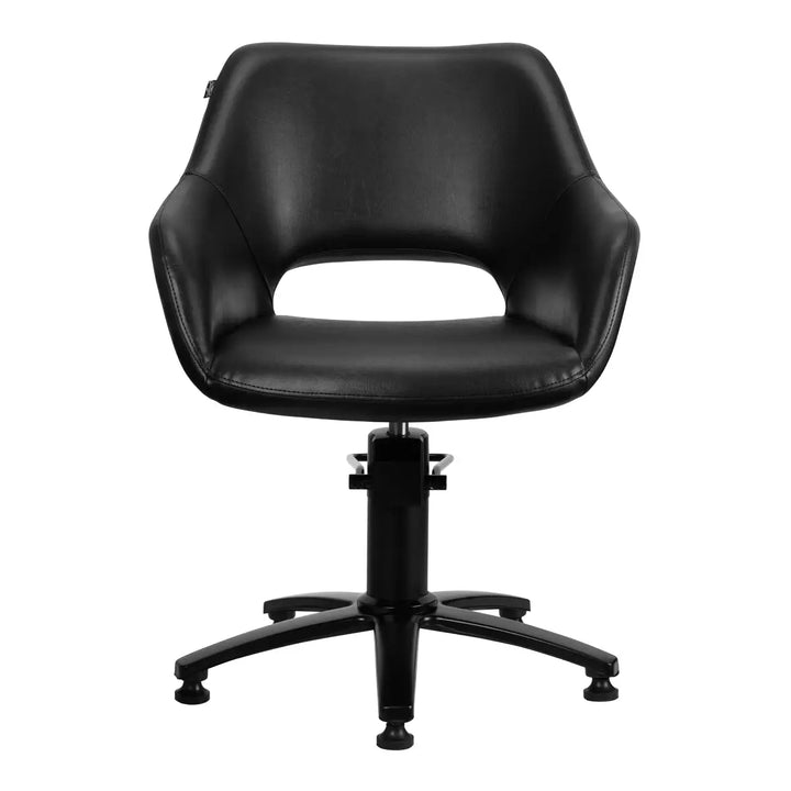 Gabbiano Friseurstuhl Lima Schwarz - Friseurstuhl