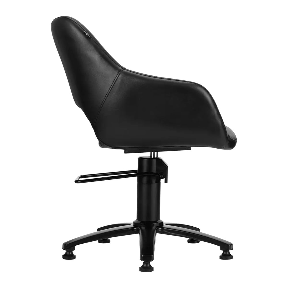 Gabbiano Friseurstuhl Lima Schwarz - Friseurstuhl