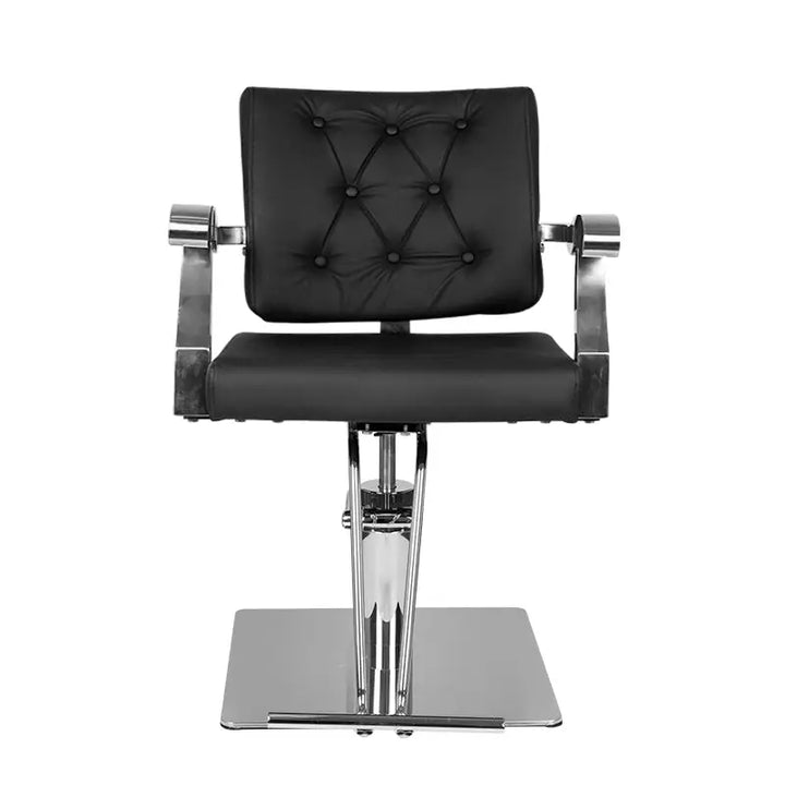 Gabbiano Friseurstuhl Lyon Schwarz - Friseurstuhl