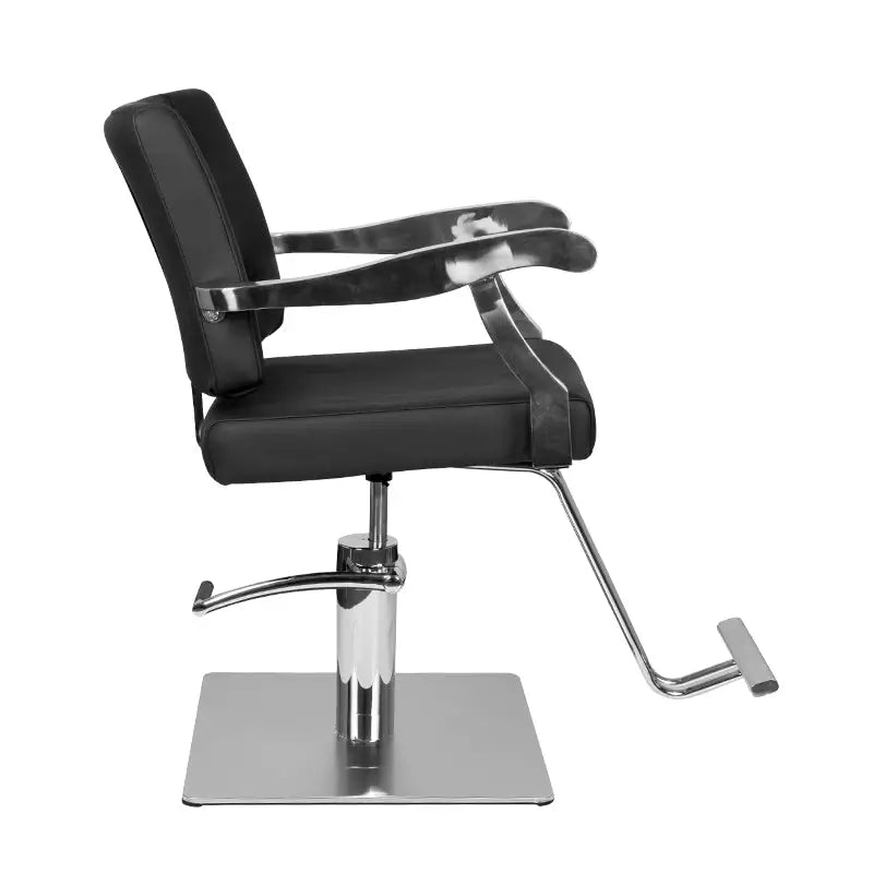 Gabbiano Friseurstuhl Lyon Schwarz - Friseurstuhl