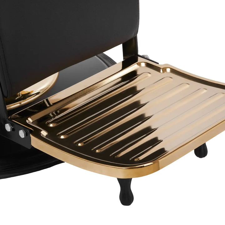 Gabbiano Friseurstuhl Marcus Gold - Friseurstuhl