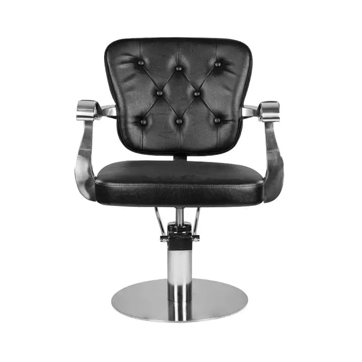 Gabbiano Friseurstuhl Molise Schwarz - Friseurstuhl